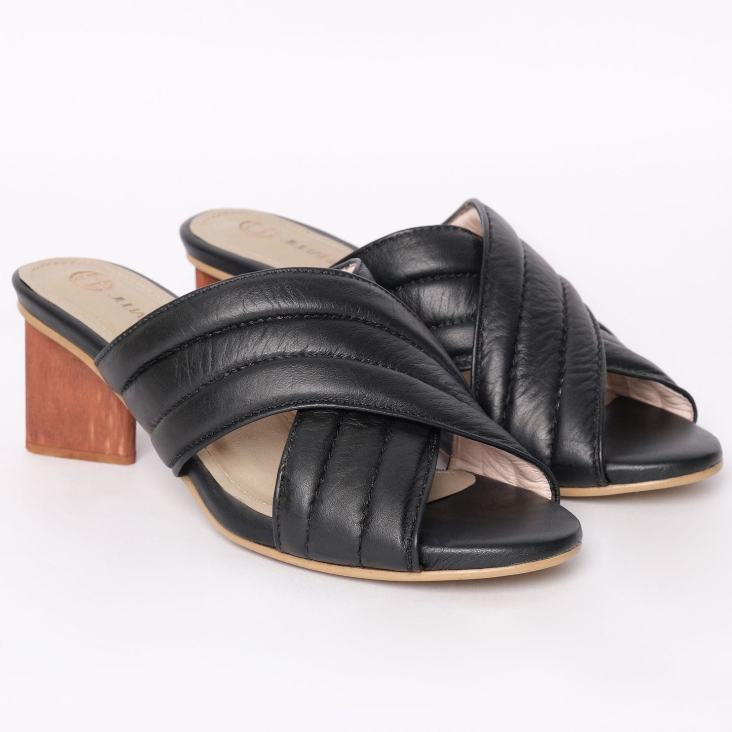 Tacones Cross Net Negro