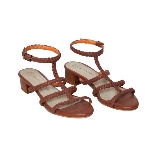 Tacones Philo Terracota